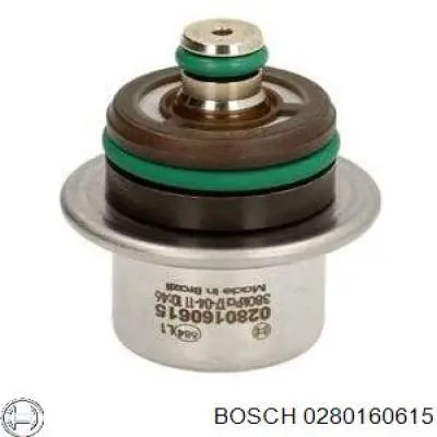 Регулятор тиску палива модуля паливного насосу в баці 0280160615 Bosch