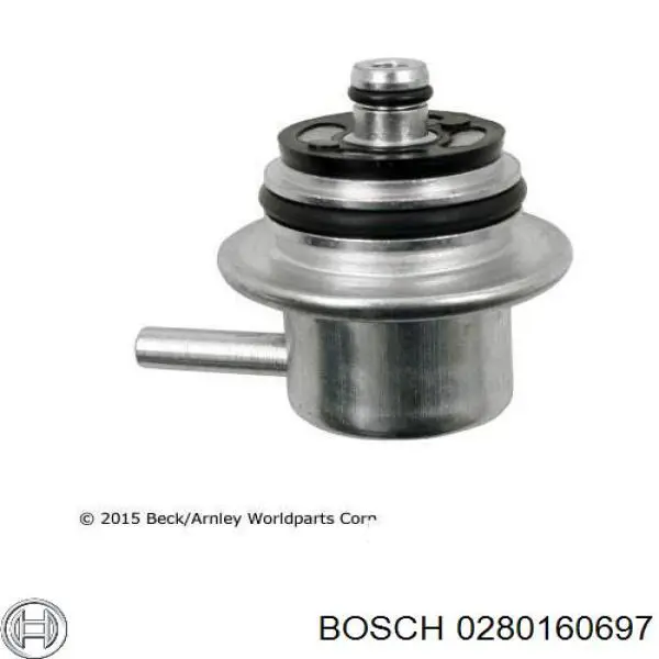 Регулятор давления топлива в топливной рейке Bosch 0280160697 цена, от 22.40 USD