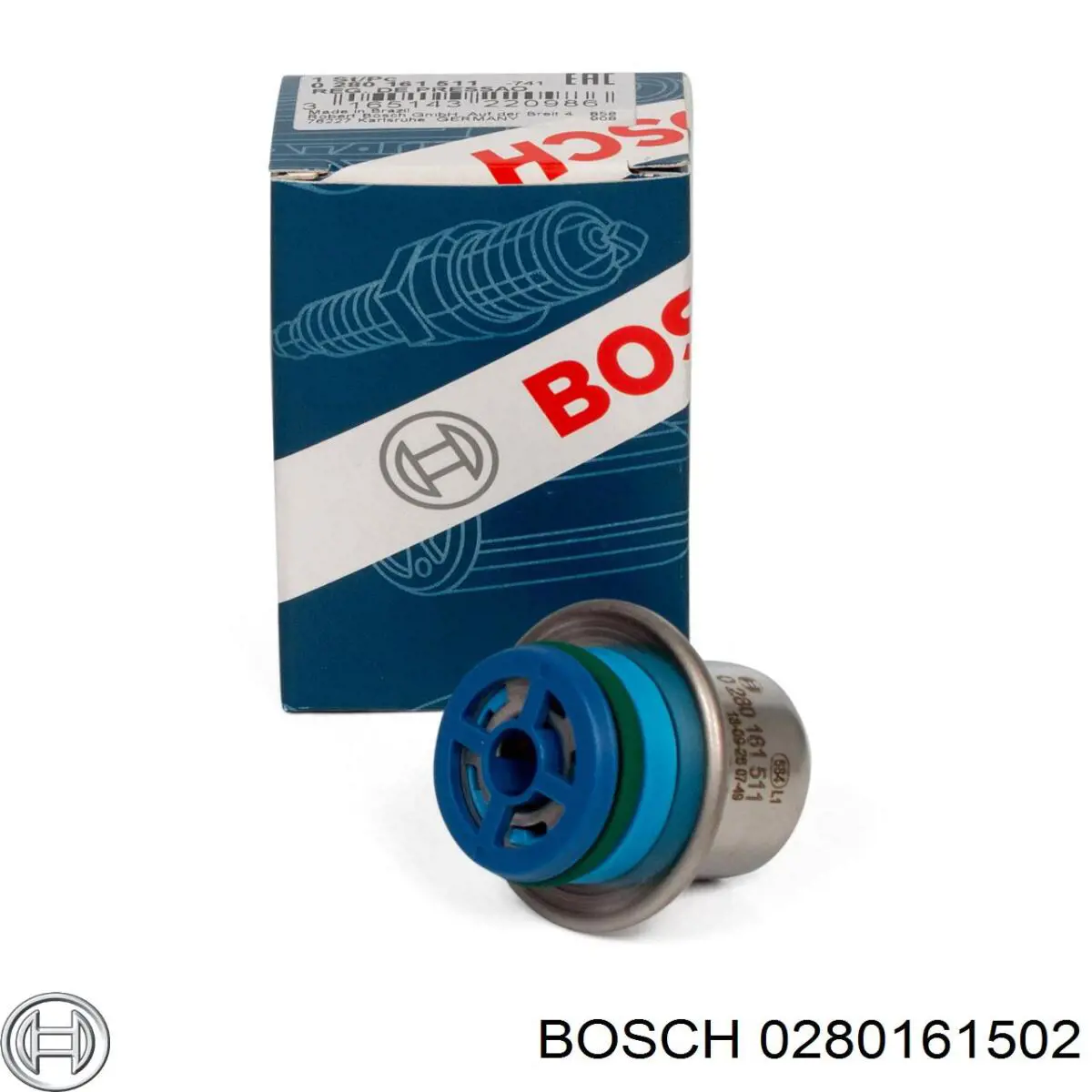 Регулятор давления топлива в топливной рейке Bosch 280161511 цена, от 22.94 USD