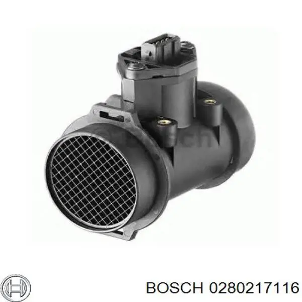 Датчик массового расхода воздуха Bosch 0280217116 цена, от 59.08 USD