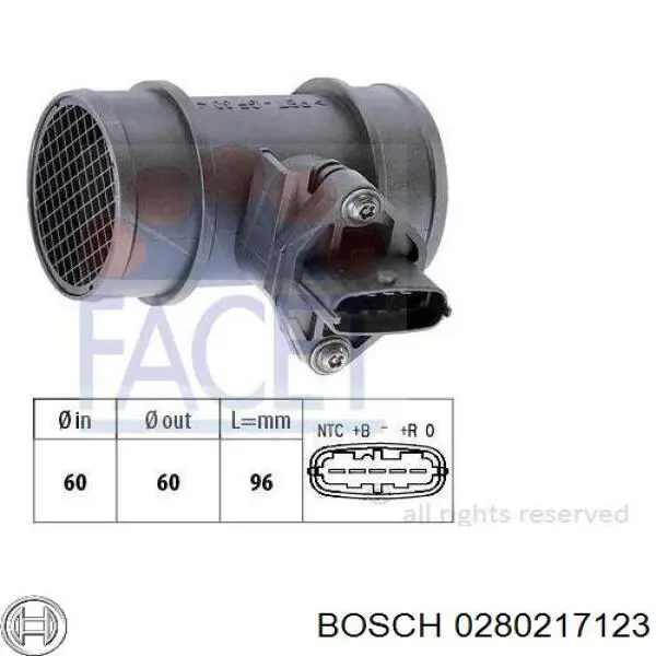 0280217123 Bosch дмрв