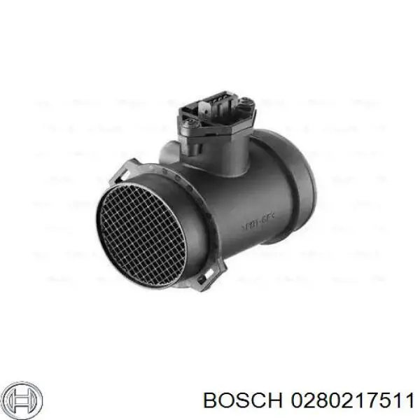 Датчик массового расхода воздуха Bosch 0280217511 цена, от 92.71 USD