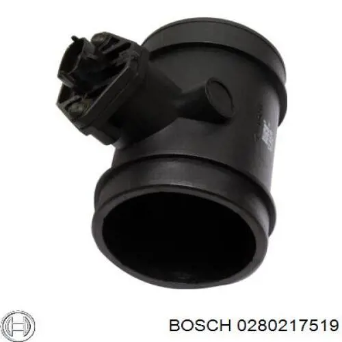 Датчик массового расхода воздуха Bosch 0280217519 цена, от 63.72 USD
