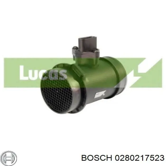 Расходомер воздуха Bosch 0280217523