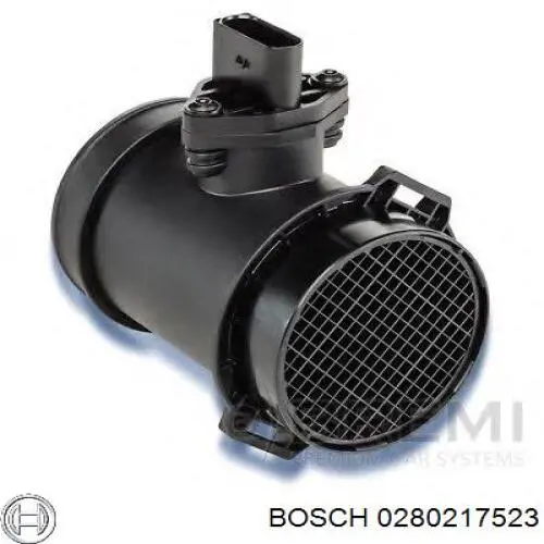 Датчик массового расхода воздуха Bosch 0280217523 цена, от 45.37 USD