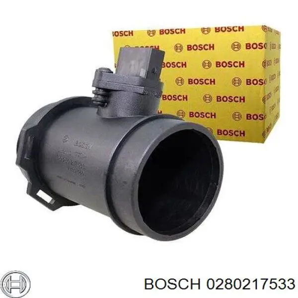 Датчик массового расхода воздуха Bosch 0280217533 цена, от 123.84 USD