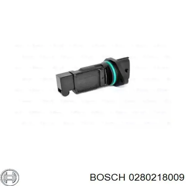 0 280 218 009 Bosch sensor de fluxo (consumo de ar, medidor de consumo M.A.F. - (Mass Airflow))