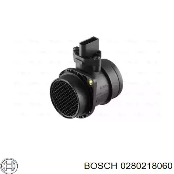 Датчик массового расхода воздуха Bosch 0280218060 цена, от 104.84 USD