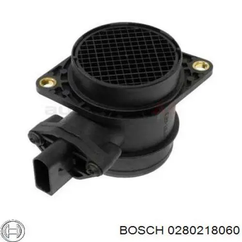 Датчик потоку (витрати) повітря, витратомір MAF - (Mass Airflow) 0280218060 Bosch