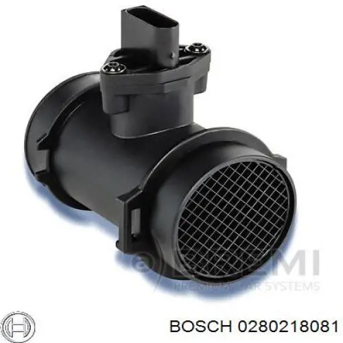 Датчик массового расхода воздуха Bosch 0280218081 цена, от 37.84 USD
