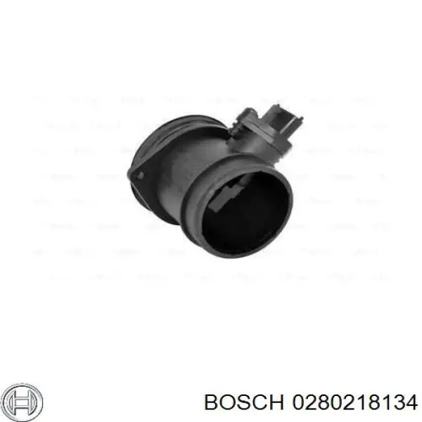 0280218134 Bosch sensor de fluxo (consumo de ar, medidor de consumo M.A.F. - (Mass Airflow))