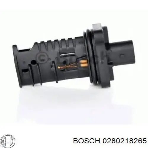 0280218265 Bosch sensor de fluxo (consumo de ar, medidor de consumo M.A.F. - (Mass Airflow))