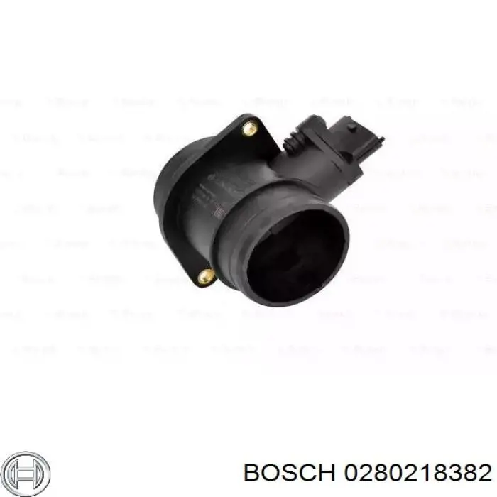 0280218382 Bosch sensor de fluxo (consumo de ar, medidor de consumo M.A.F. - (Mass Airflow))
