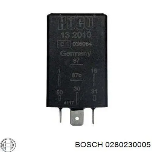 Реле электробензонасоса Bosch 0280230005