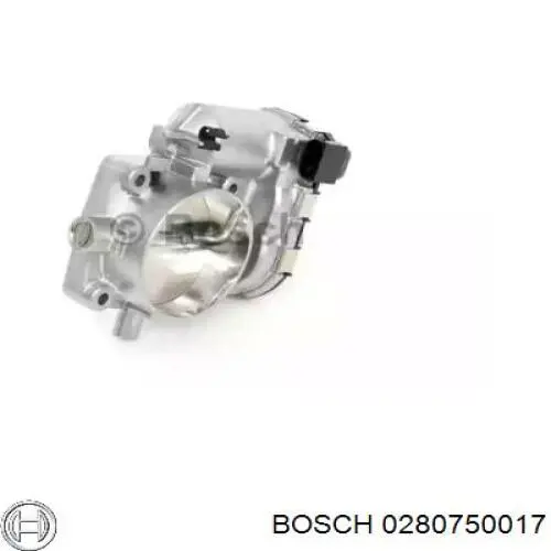 Дроссельная заслонка 0280750017 Bosch