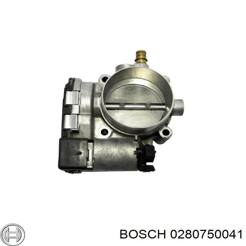 0280750041 Bosch válvula de borboleta montada