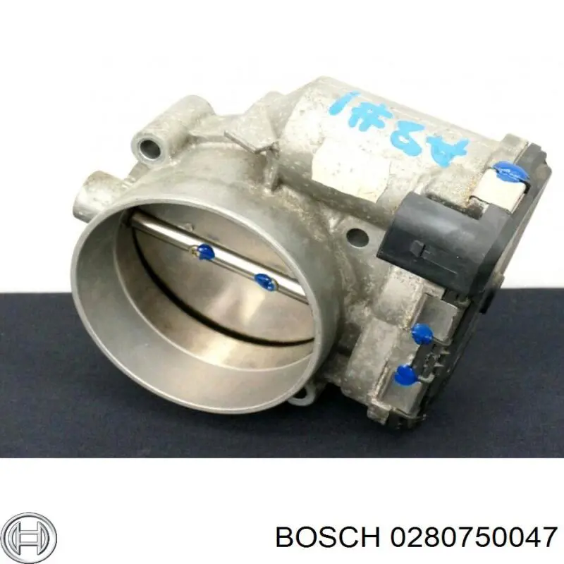 0280750047 Bosch válvula de borboleta montada