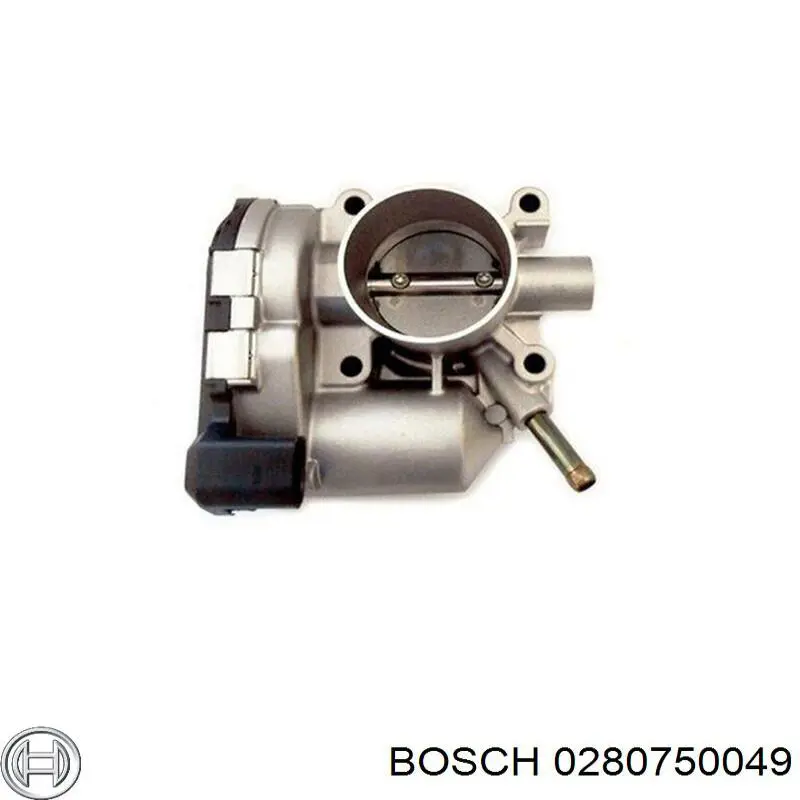 0280750049 Bosch válvula de borboleta montada
