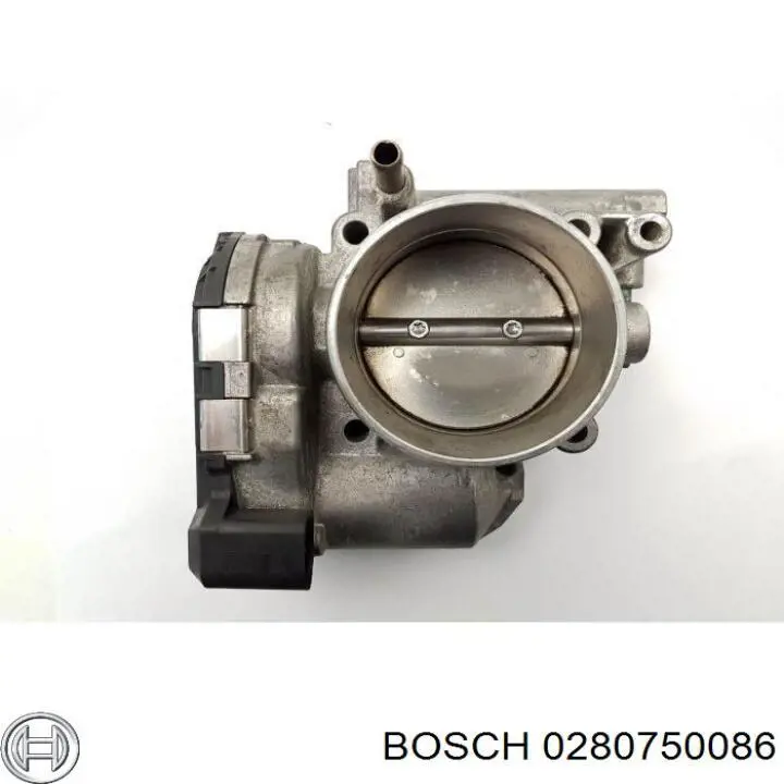 0280750086 Bosch válvula de borboleta montada