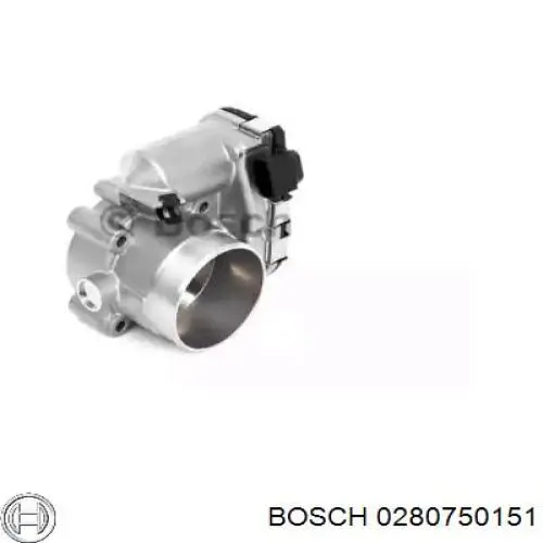 Дроссельная заслонка в сборе Bosch 0280750151 цена, от 158.75 USD