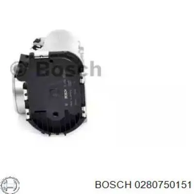 Купить 0280750151 Bosch Блок дроссельной заслонки
