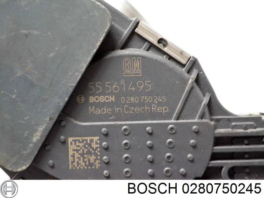 Дроссельная заслонка в сборе Bosch 0280750245 цена, от 96.16 USD