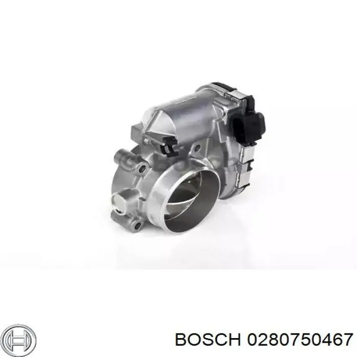 Дроссельная заслонка компрессора наддува BOSCH 0280750467