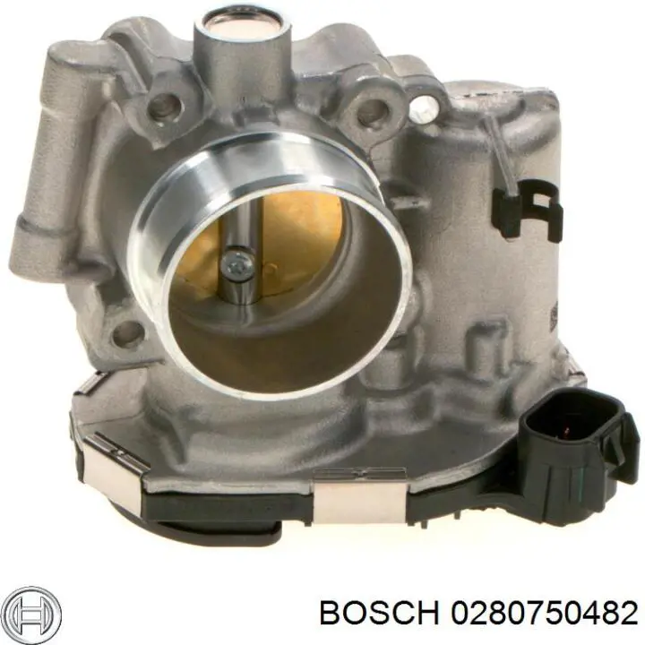Дросільна заслінка в зборі 0280750482 Bosch