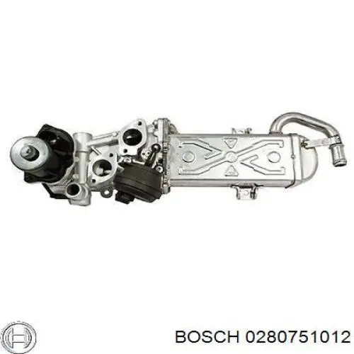 0280751012 Bosch Радиатор системы EGR