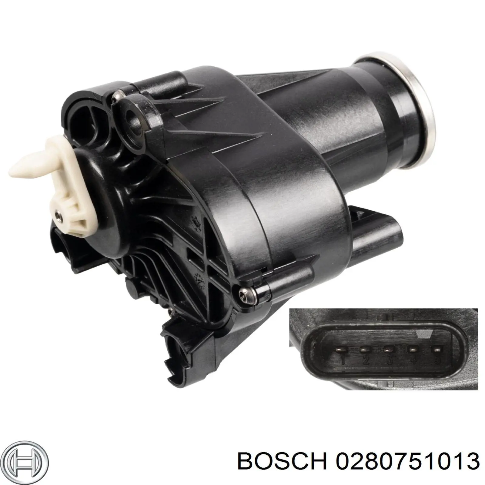 Клапан/ актуатор приводу заслінки EGR 0280751013 Bosch