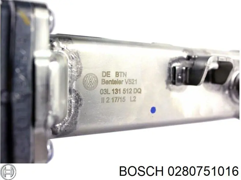 Радиатор системы EGR 0280751016 Bosch