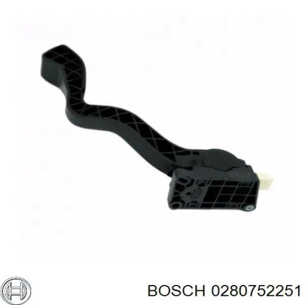 Педаль газа (акселератора) Bosch 0280752251 цена, от 31.67 USD