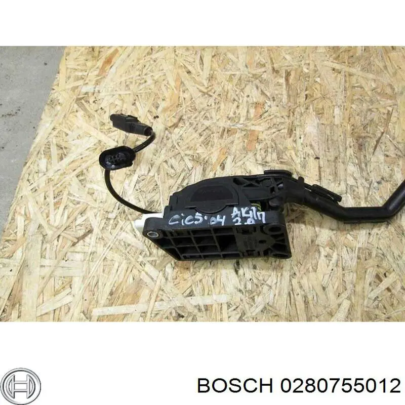 Педаль газа (акселератора) Bosch 0280755012 цена, от 82.16 USD