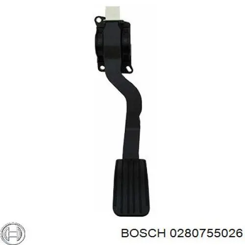 0280755026 Bosch pedal de gás (de acelerador)