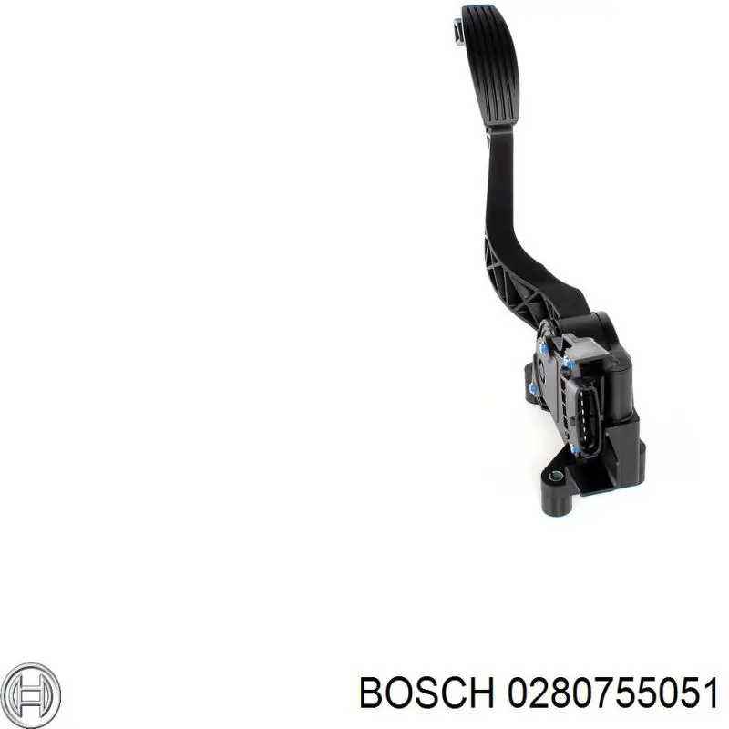 0 280 755 051 Bosch pedal de gás (de acelerador)