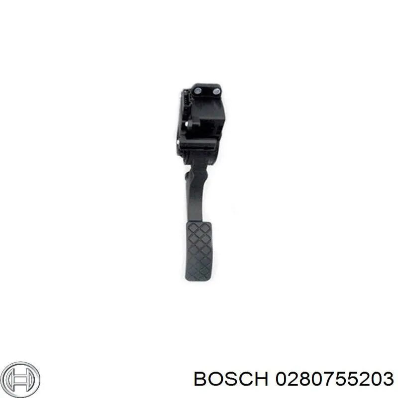 0 280 755 203 Bosch pedal de gás (de acelerador)
