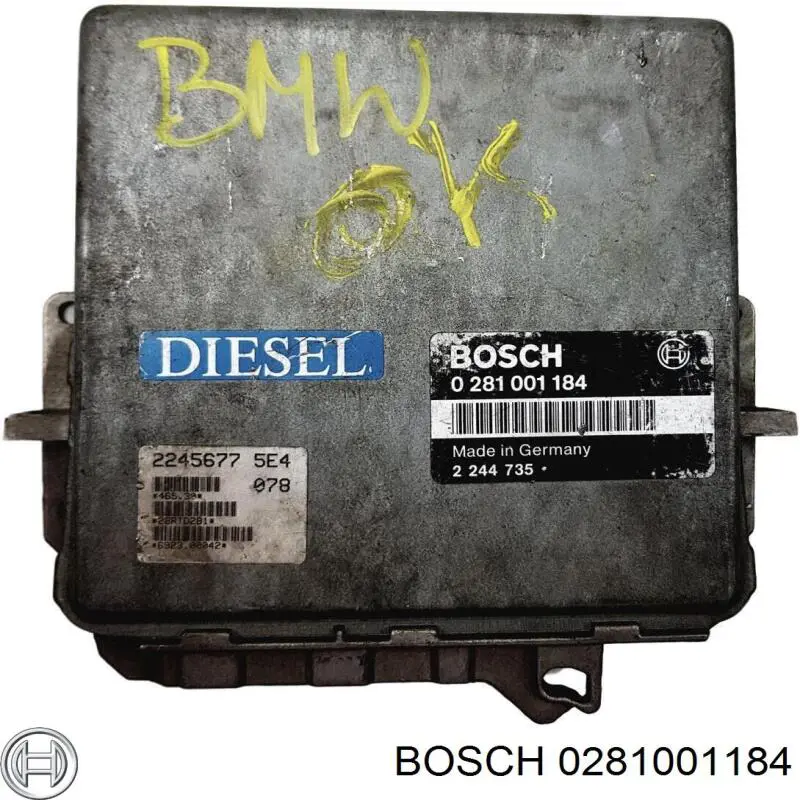 Купить 0281001184 Bosch Электронный блок управления двигателем