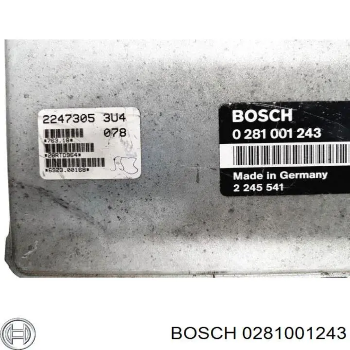 ЭБУ двигателем Bosch 0281001243 цена, от 16.87 USD