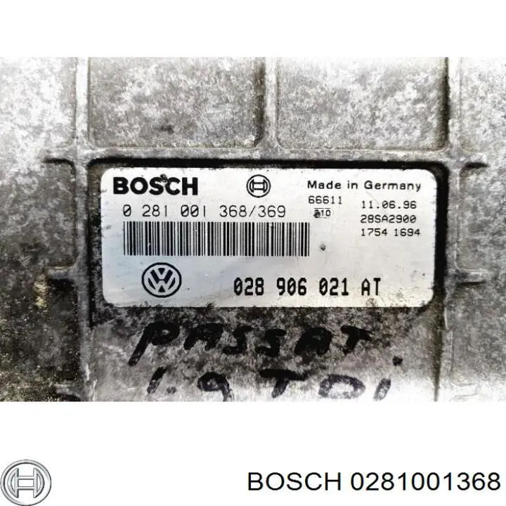 0281001368 VAG 