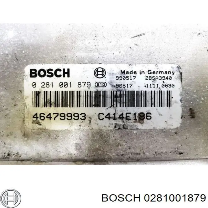 Купить 0281001879 Bosch Электронный блок управления двигателем