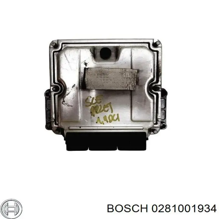 Блок управления двигателем 0281001934 Bosch