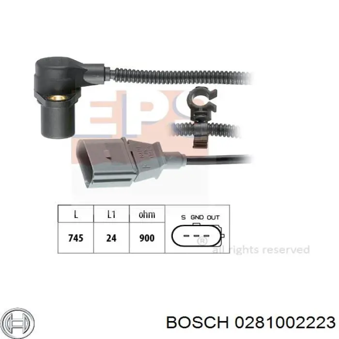 0281002223 Bosch ДПКВ