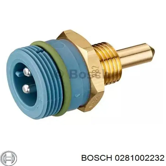 Датчик температуры охлаждающей жидкости Bosch 0281002232