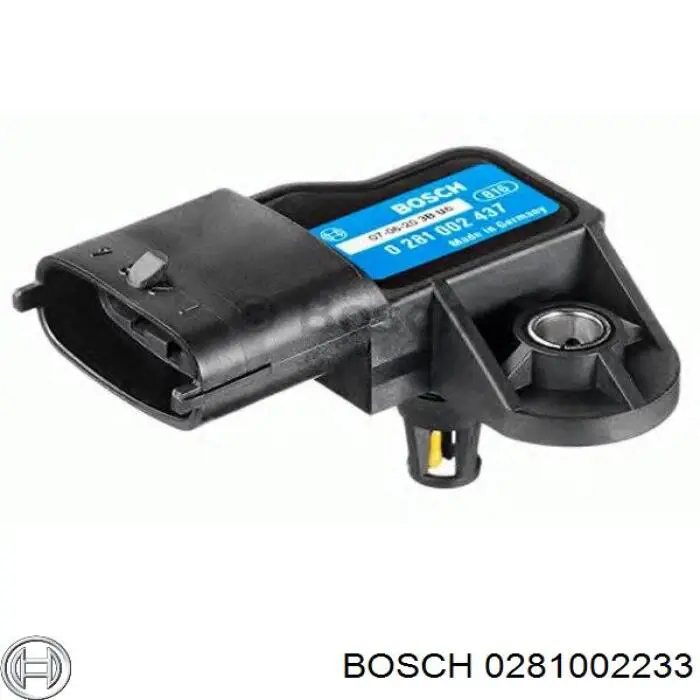 Датчик абсолютного давления в коллекторе Bosch 0281002233 цена, от 65.40 USD