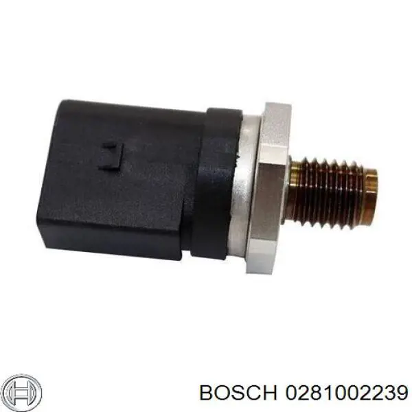 0281002239 Bosch датчик давления топлива