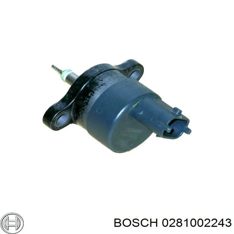 0281002243 Bosch válvula de regulação de pressão (válvula de redução da bomba de combustível de pressão alta Common-Rail-System)