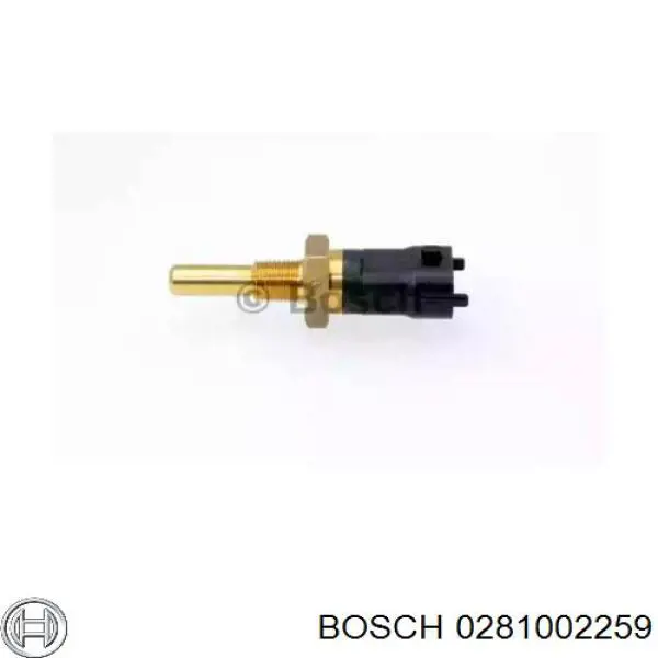 0281002259 Bosch sensor de temperatura do fluido de esfriamento