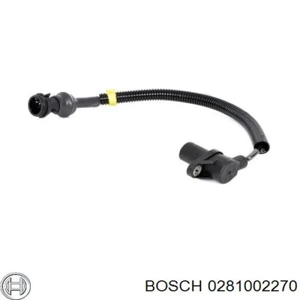 Датчик положення (оборотів) коленвалу 0281002270 Bosch