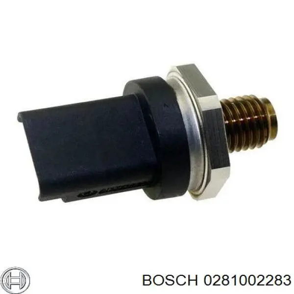 0281002283 BOSCH Sensor de presión de combustible original y equivalente