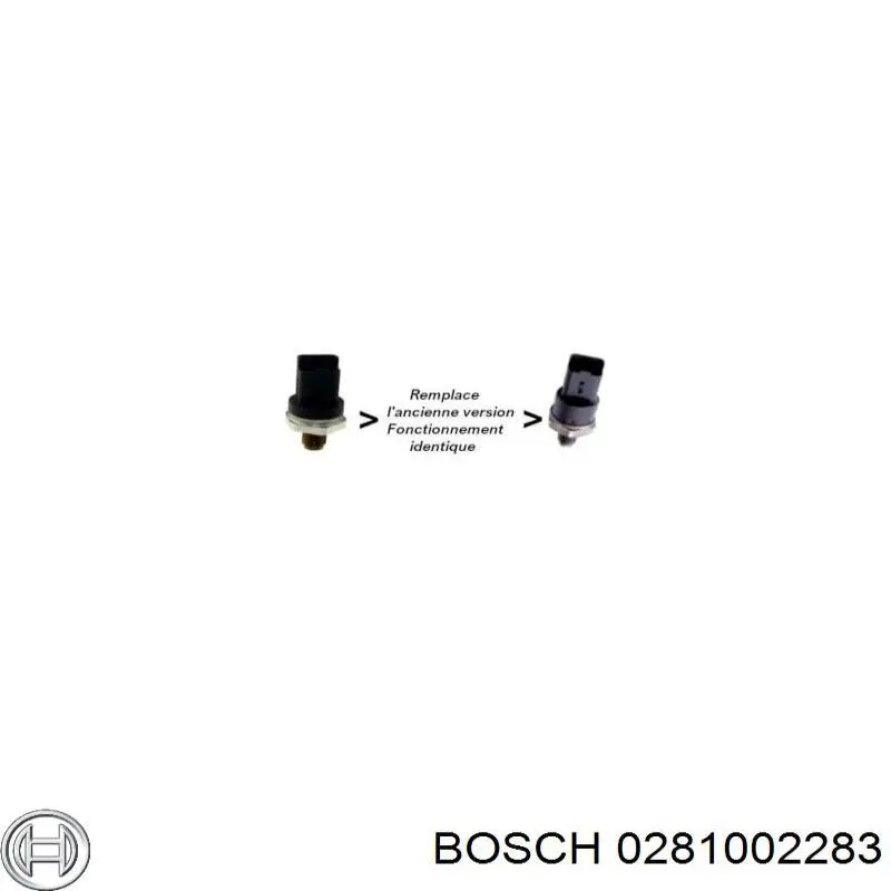 Датчик давления топлива Bosch 0281002283 цена, от 20.50 USD